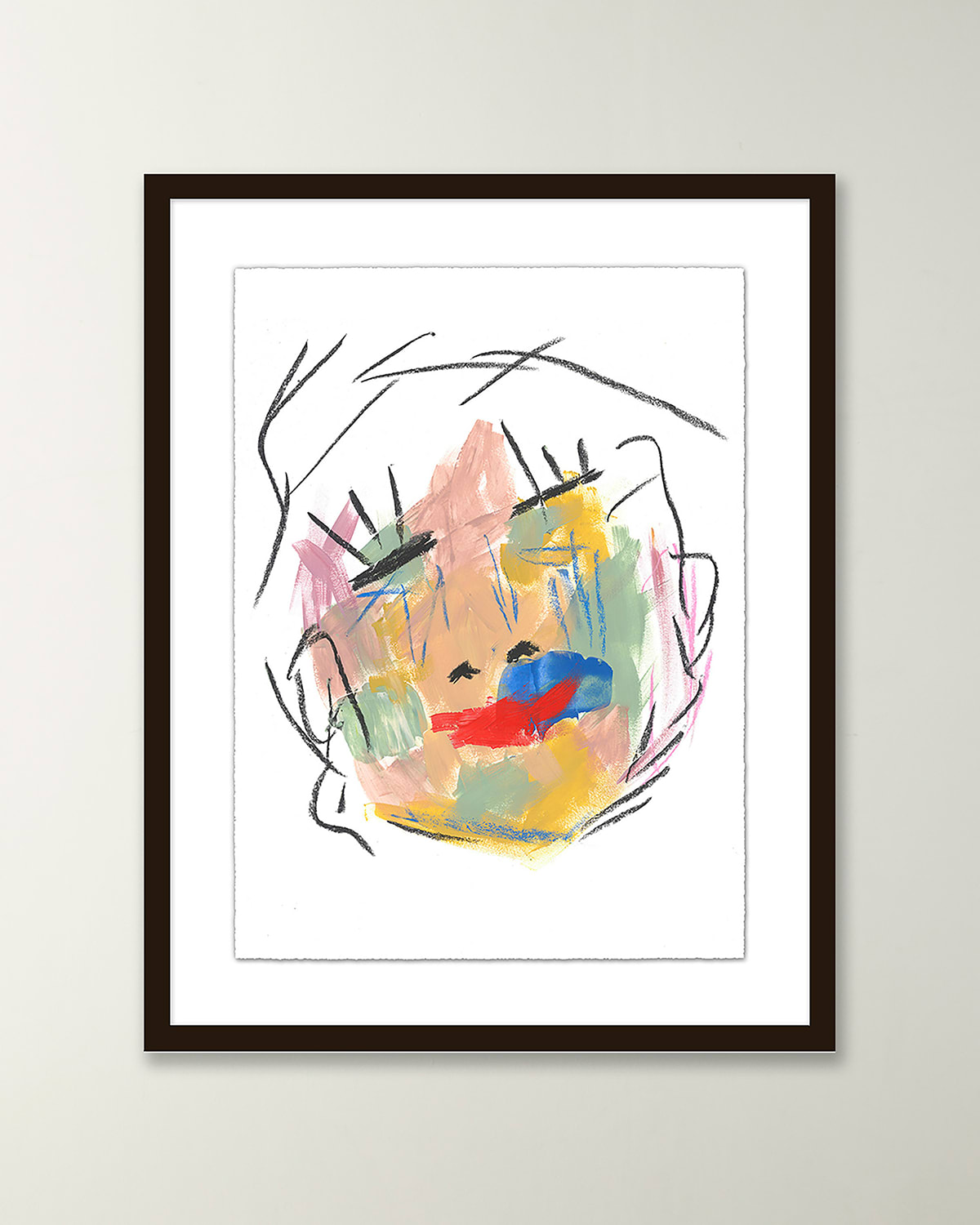 Wendover Art Group 'thinking In Color 1' Wall Art In Espresso