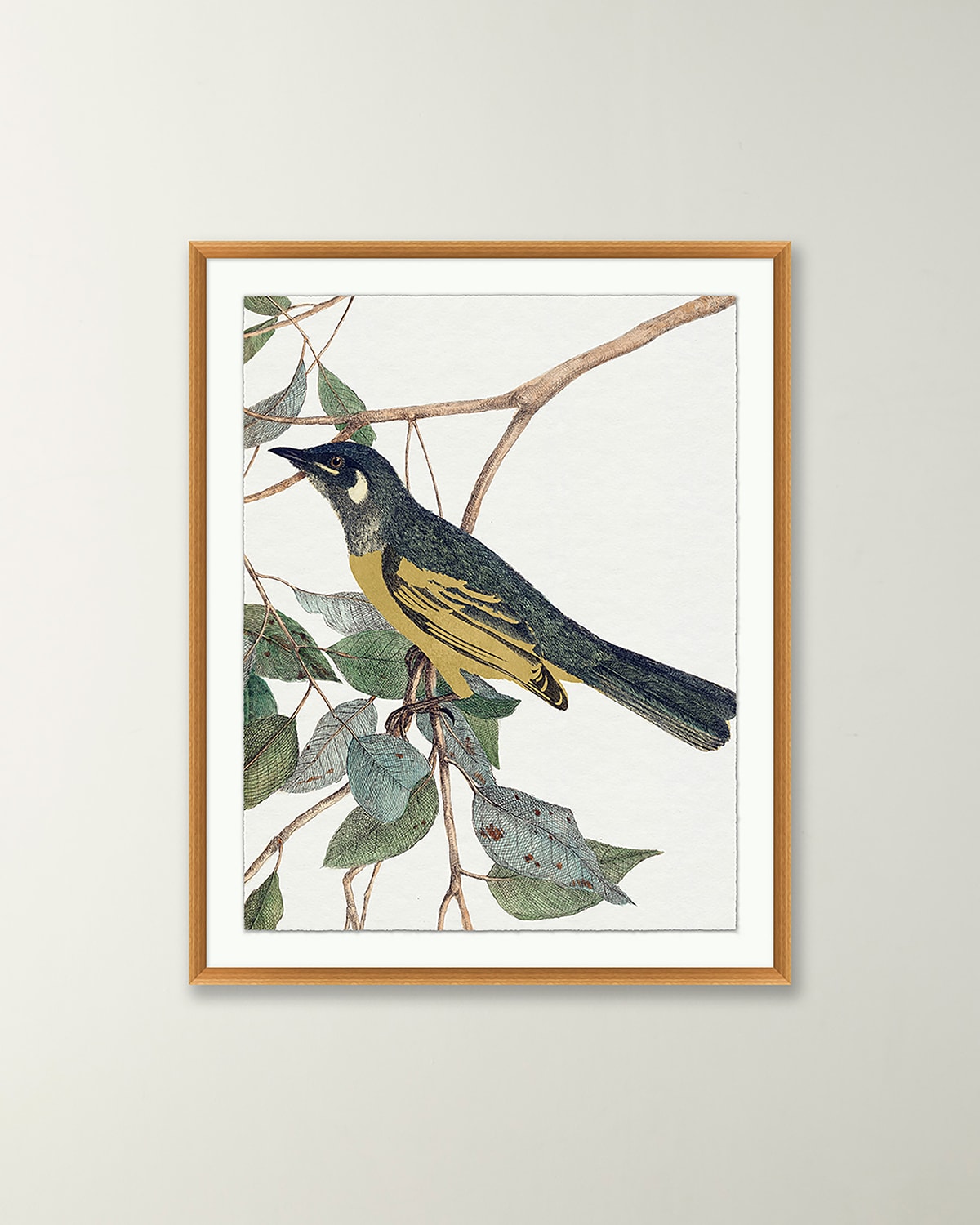 Wendover Art Group 'birds Of A Feather 2' Wall Art In Brass Gold