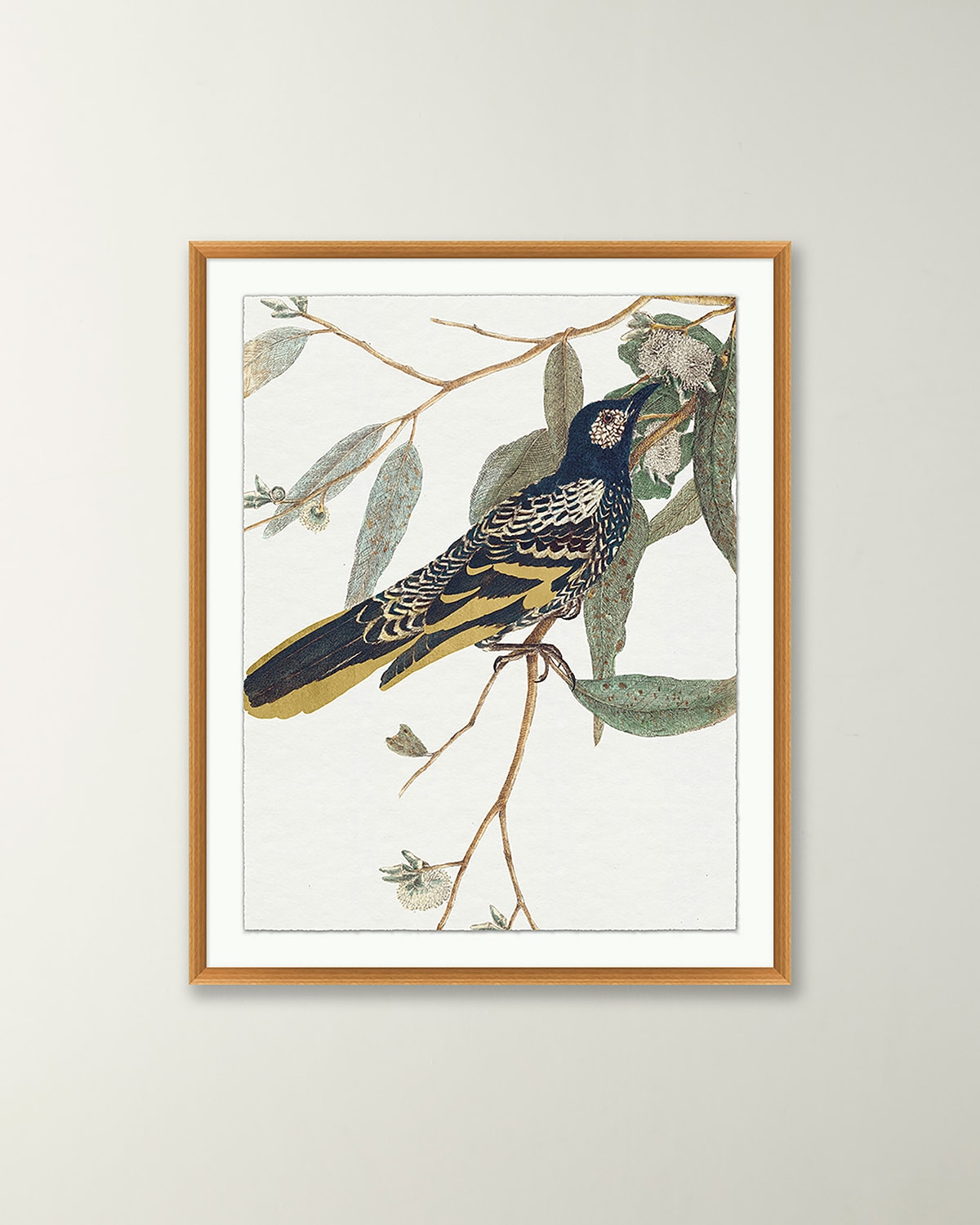Shop Wendover Art Group 'birds Of A Feather 1' Wall Art In Brass Gold