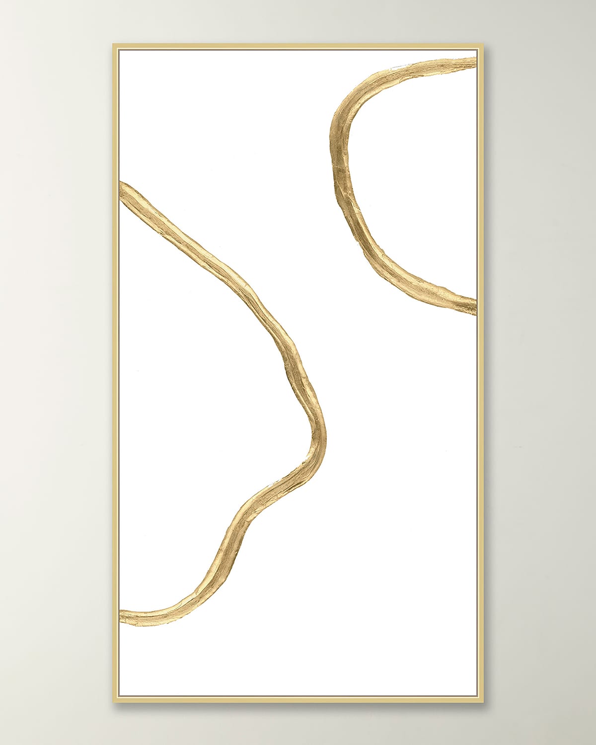 Shop Wendover Art Group 'gilded Cord 2' Wall Art In Gold