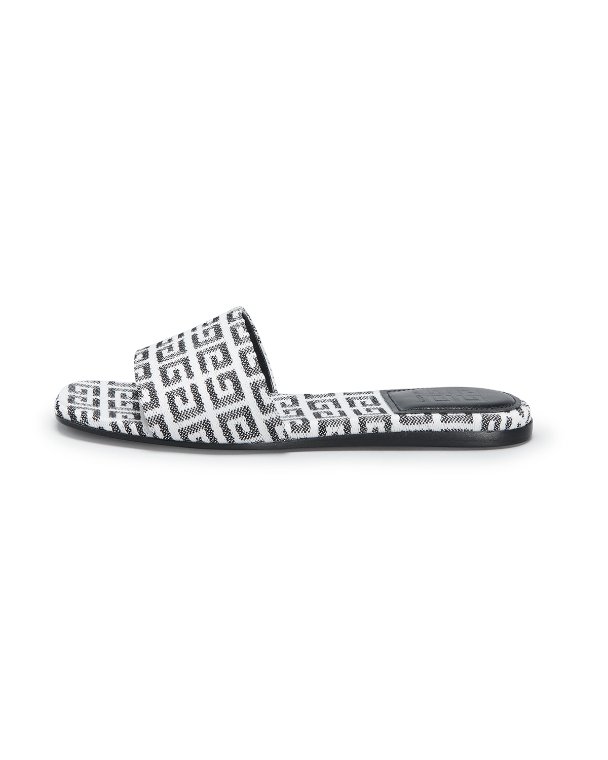 Givenchy 4G Monogram Flat Mule Sandals