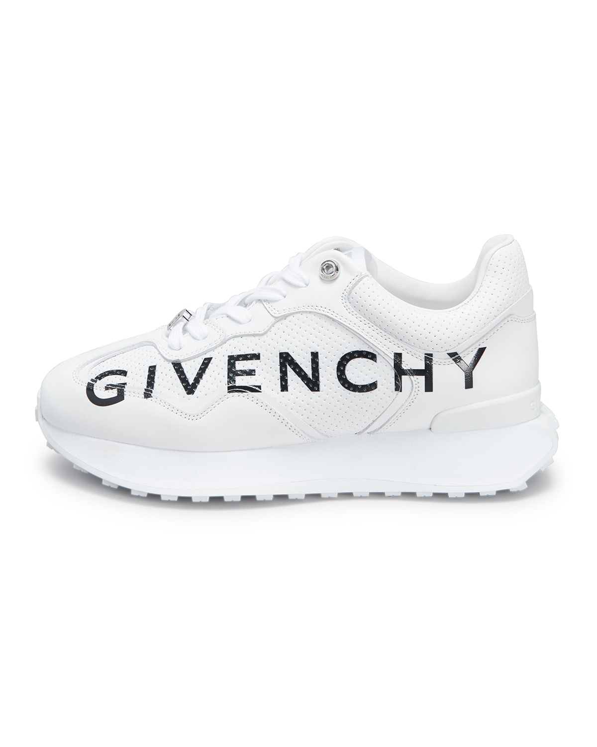 Givenchy Giv Leather Logo Runner Sneakers