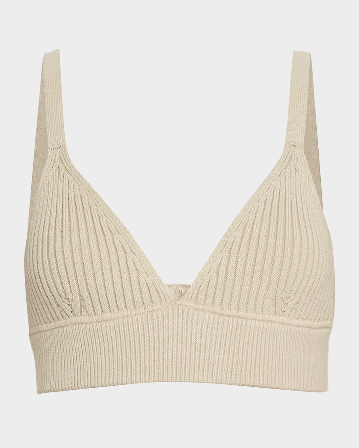 V-Neck Cashmere Bra