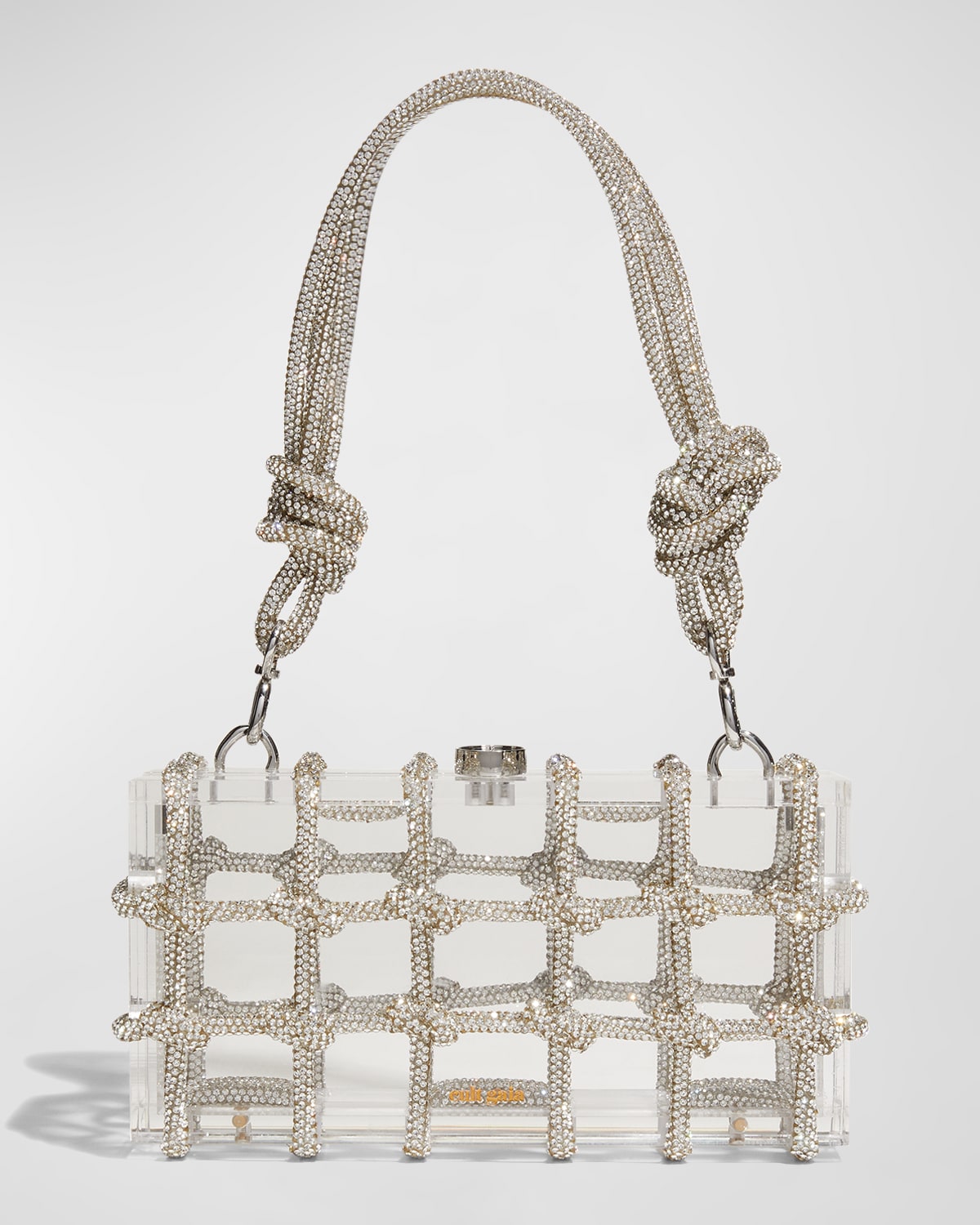 Cult Gaia Hajar Acrylic Chain Shoulder Bag