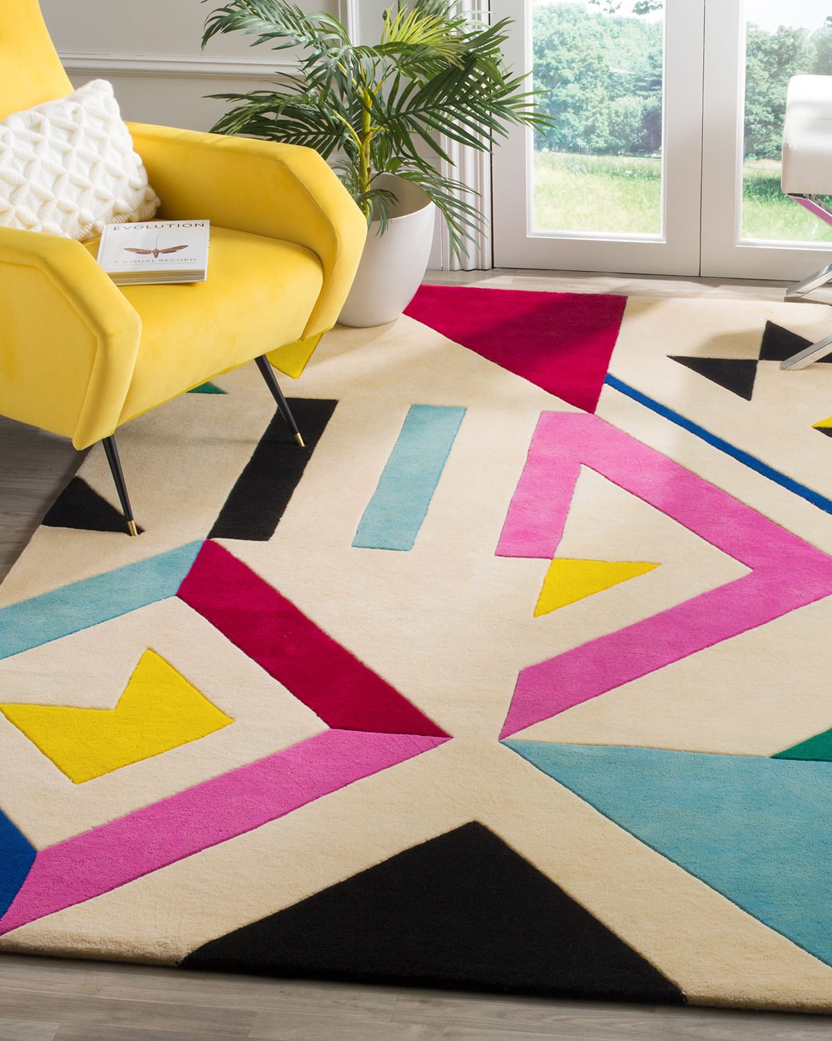 Safavieh Fifth Avenue Handmade Rug In Ivory, Multi
