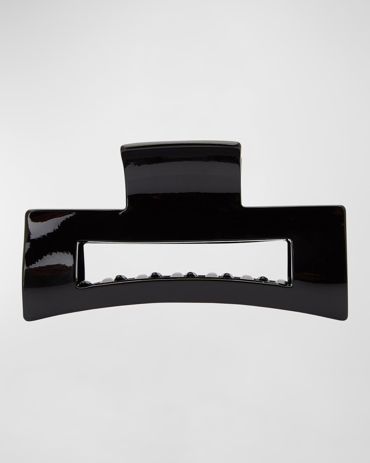 L Erickson Large Cutout Rectangle Jaw Hair Clip In Black