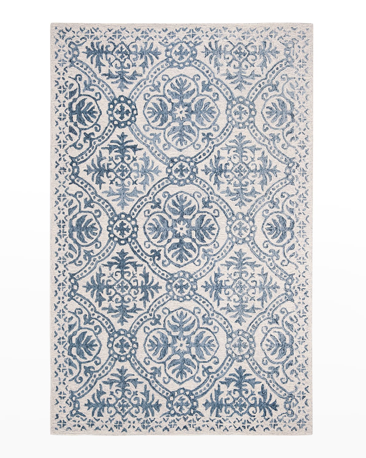 Lauren Ralph Lauren Nina Hand-tufted Rug, 8' X 10' In Navy, Ivory