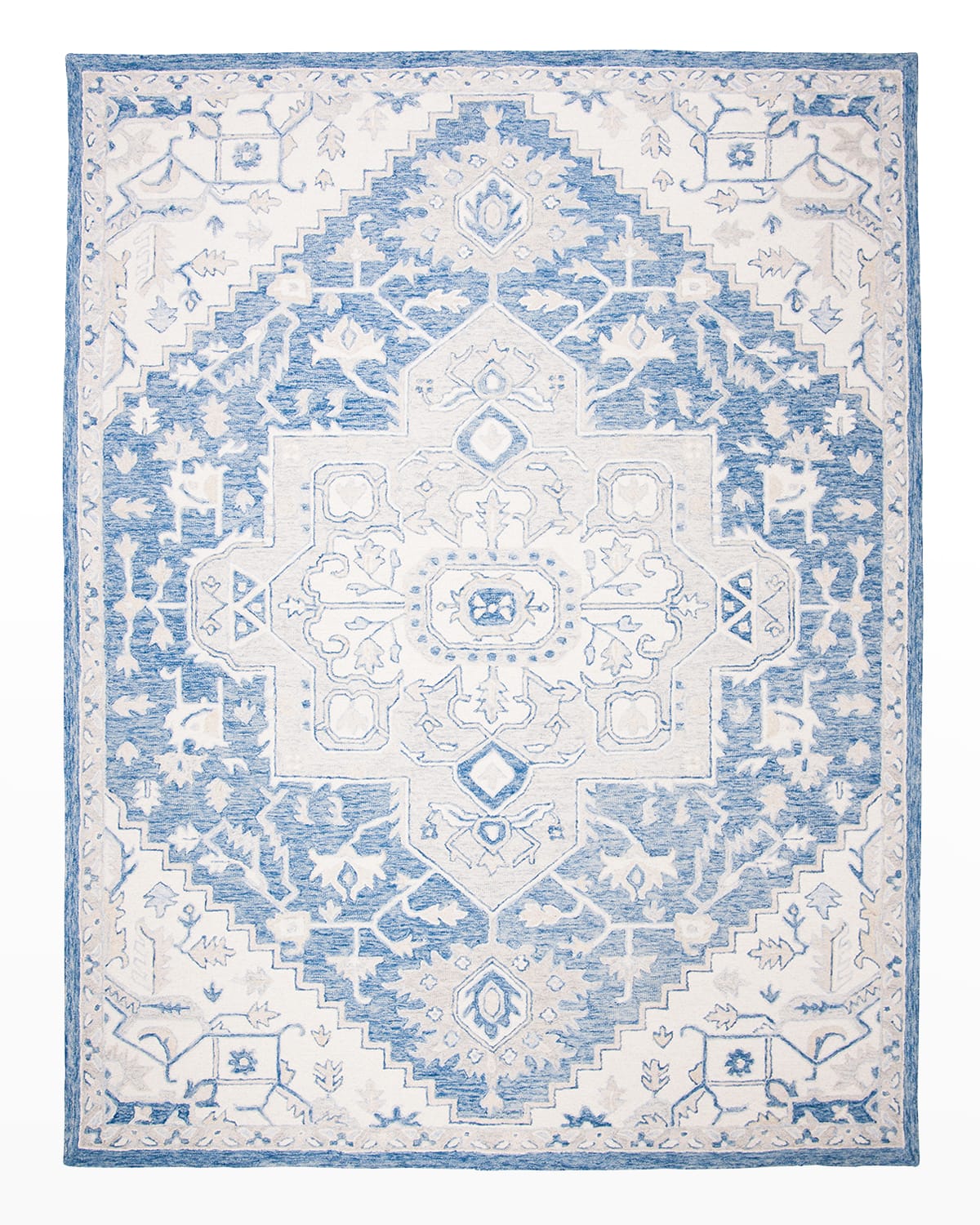 Lauren Ralph Lauren Percy Blue Hand-woven Rug, 9' X 12'