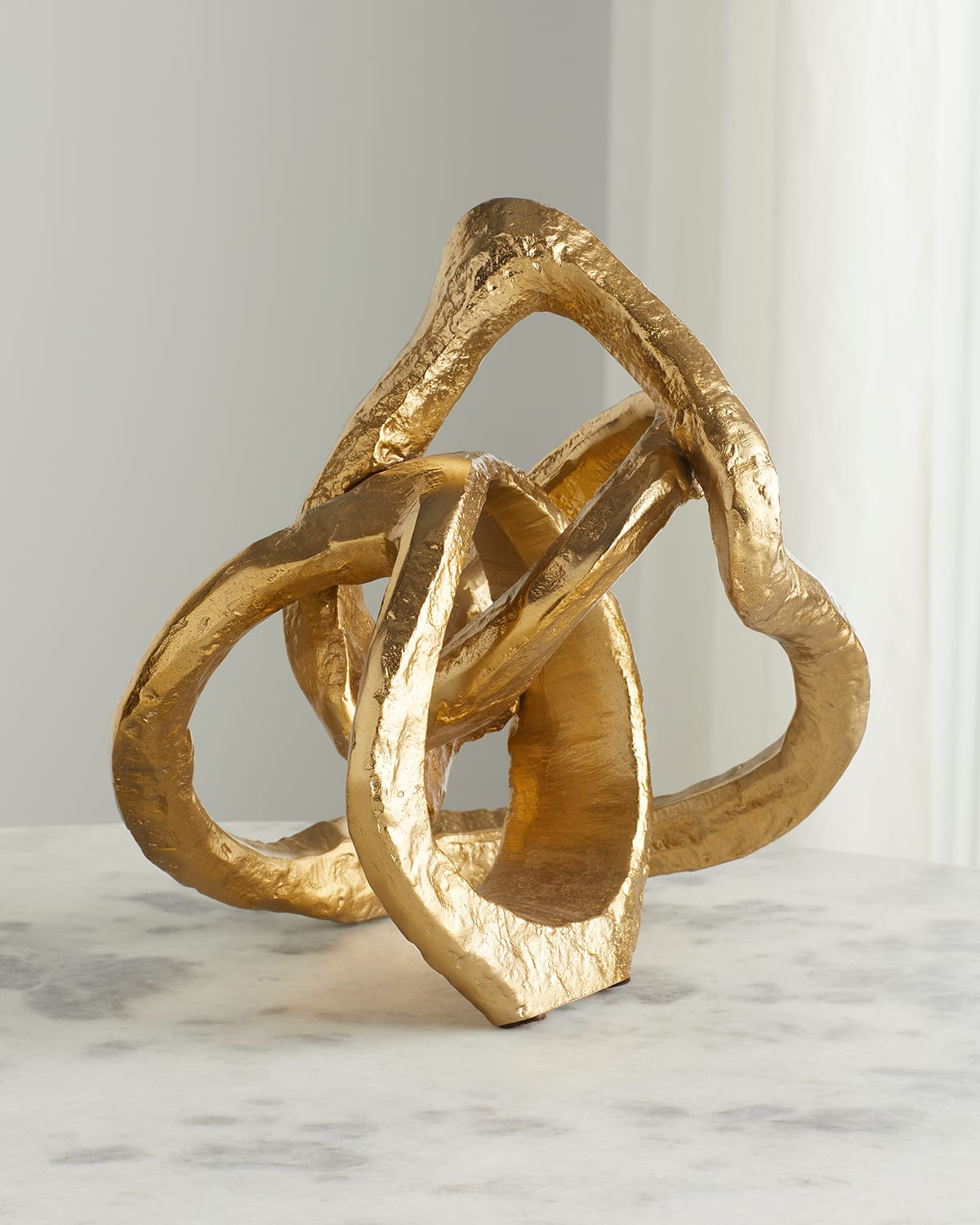 John-richard Collection Twisted Loop Sculpture