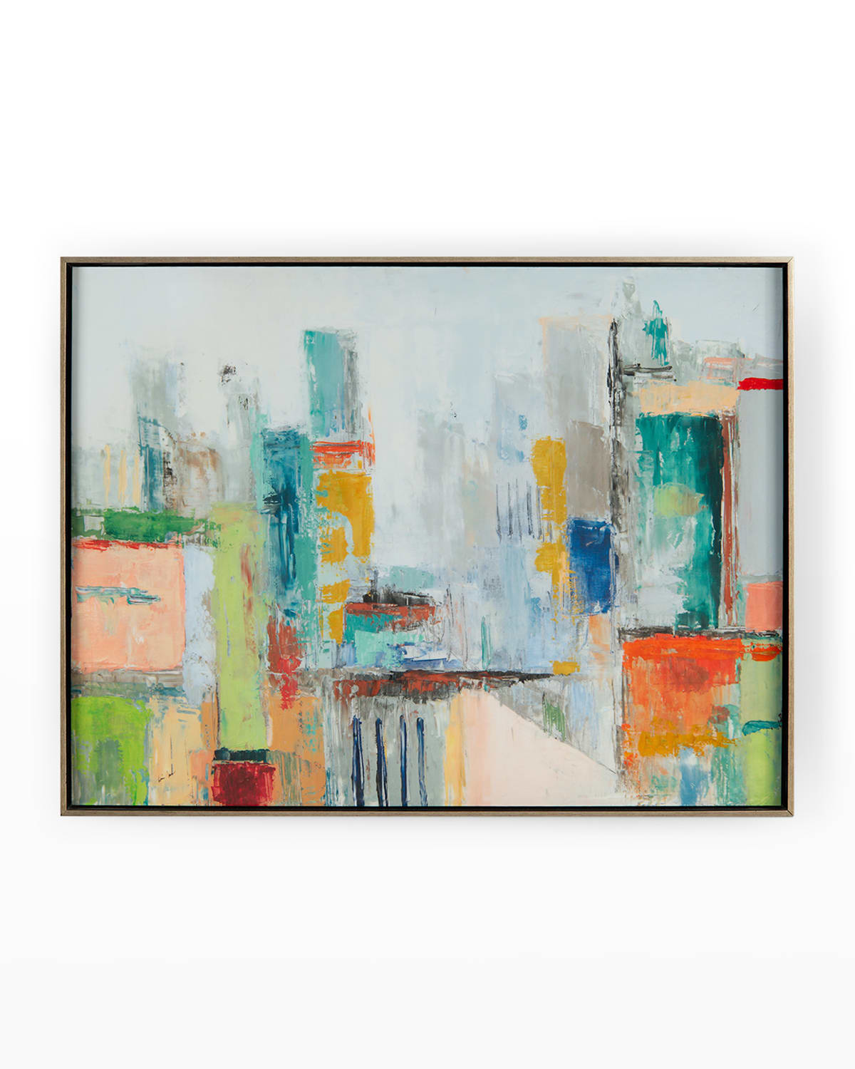 Shop John-richard Collection Revolve Giclee Art On Canvas By Lorrie Lane In Multi