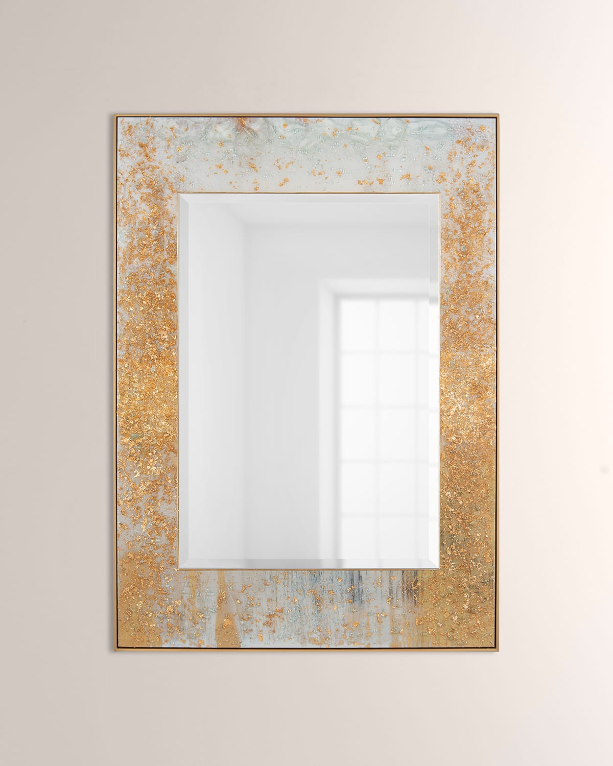 Shop John-richard Collection Aureate Mirror By Mary Hong In Gold