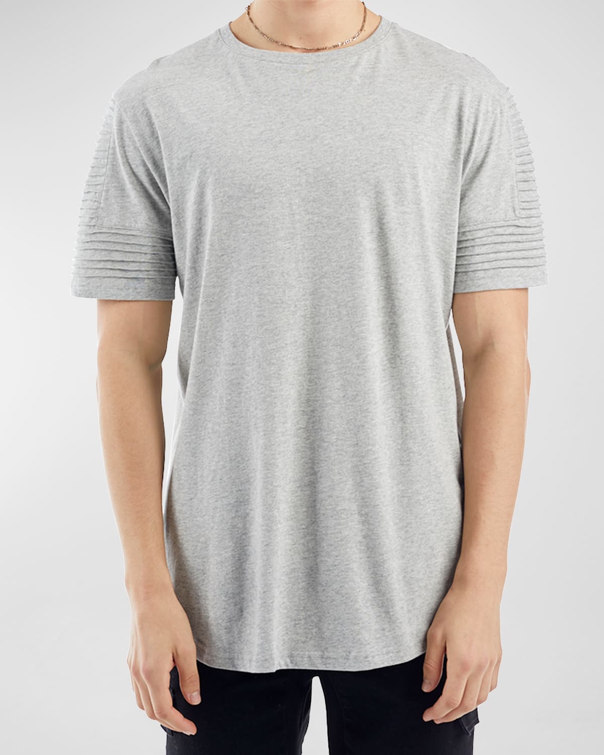 Men's Maverick Pintuck Sleeve T-Shirt - BCI Cotton