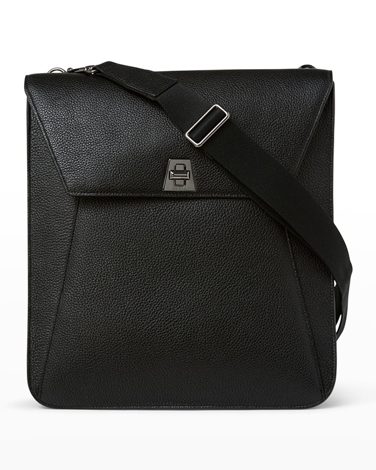 AKRIS ANOUK CALFSKIN MEDIUM MESSENGER BAG