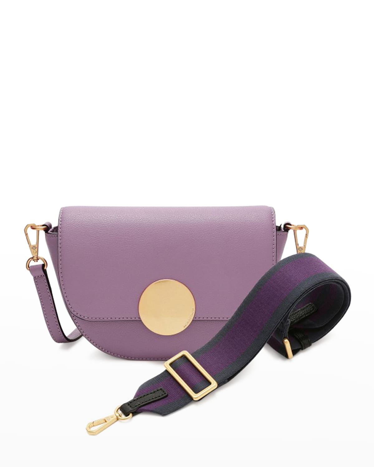 Oryany Lottie Saddle Leather Crossbody Bag