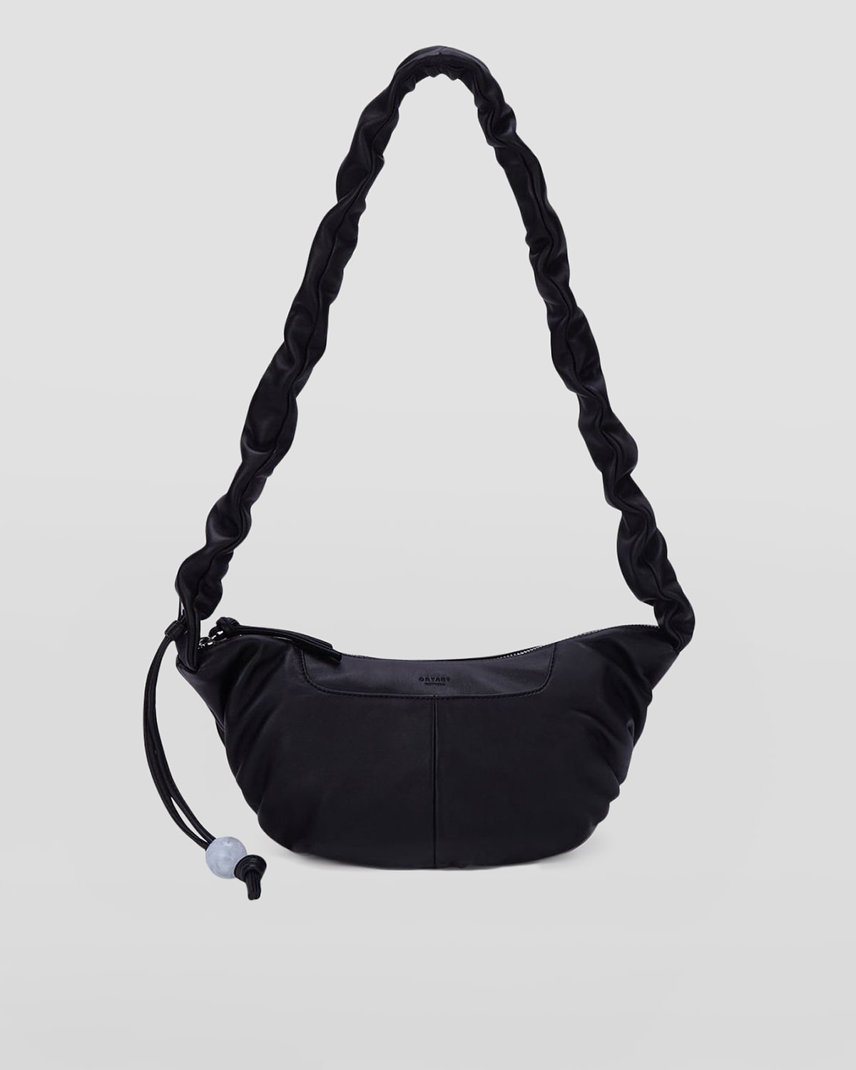 Oryany Kech Ruched Zip Crossbody Bag In Black