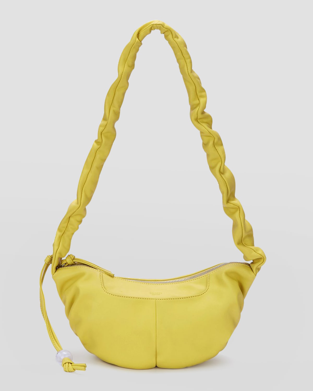 Oryany Kech Ruched Zip Crossbody Bag In Yellow