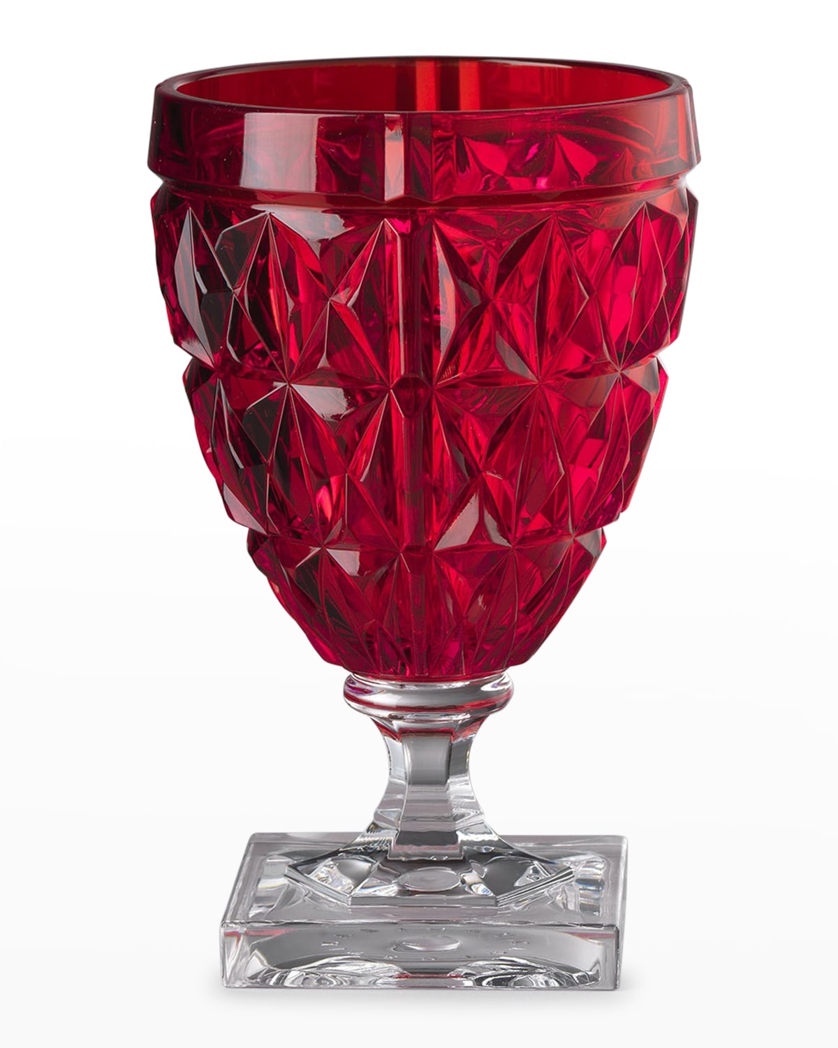 Shop Mario Luca Giusti Stella Wine Glasses, Set Of 6 In Red