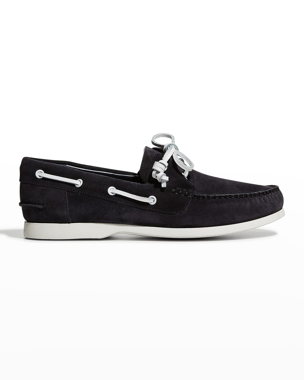 Men's Sidmouth Suede-Leather Boat Shoes