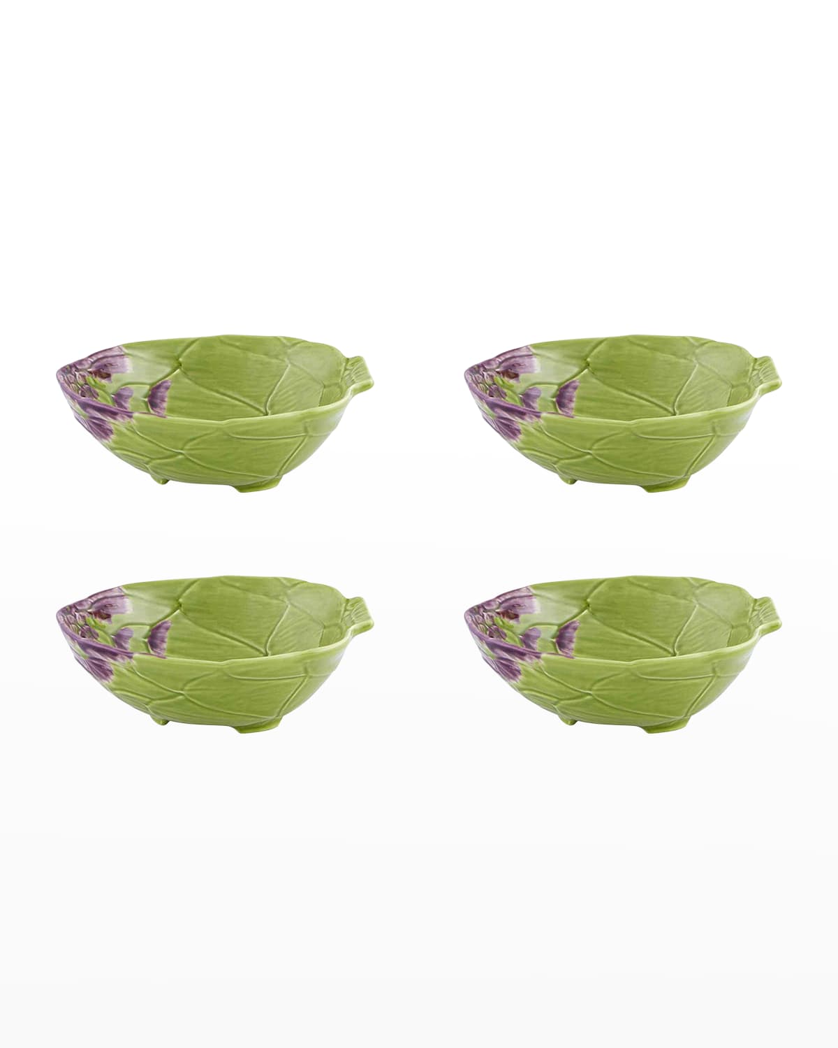 Bordallo Pinheiro 7" Artichoke Bowl, Set Of 4