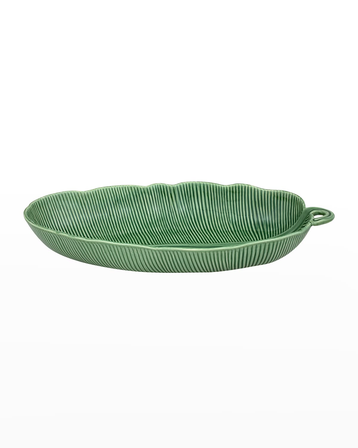 Bordallo Pinheiro Banana Leaf Salad Bowl, 169 oz