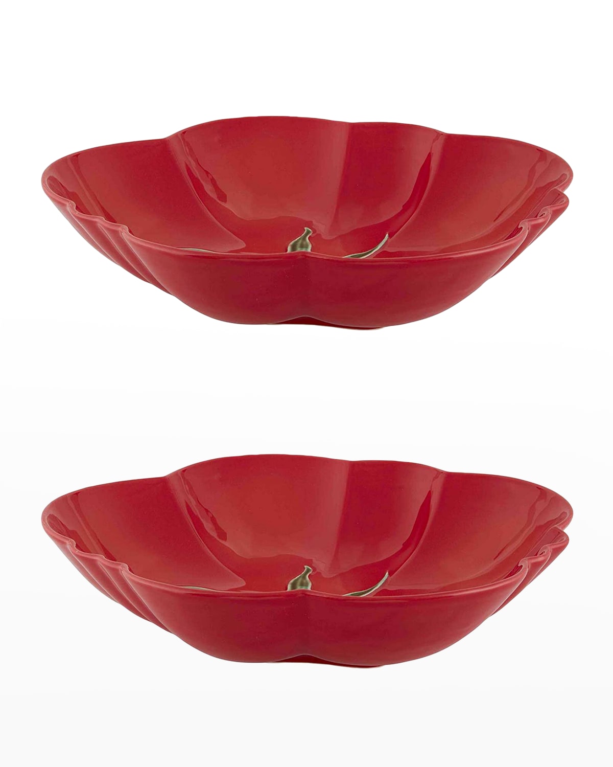 Bordallo Pinheiro Tomato Pasta Bowl, Set Of 2