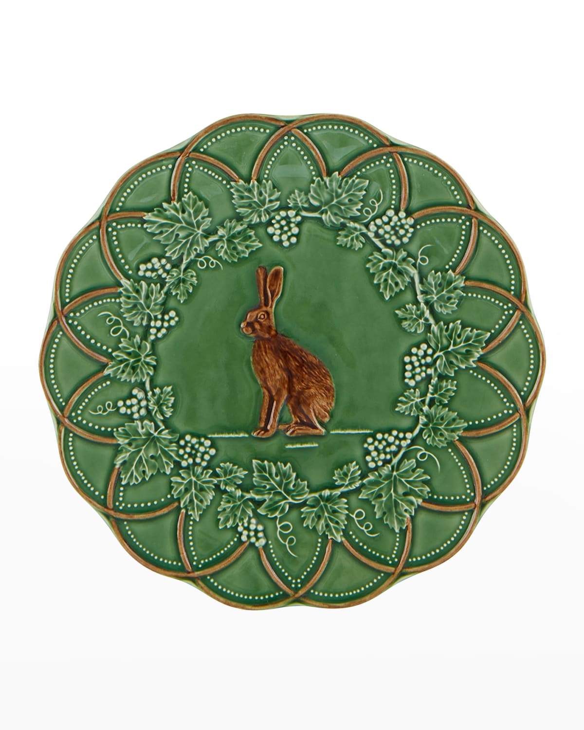 Shop Bordallo Pinheiro Boar Woods Snack Plate In Hare