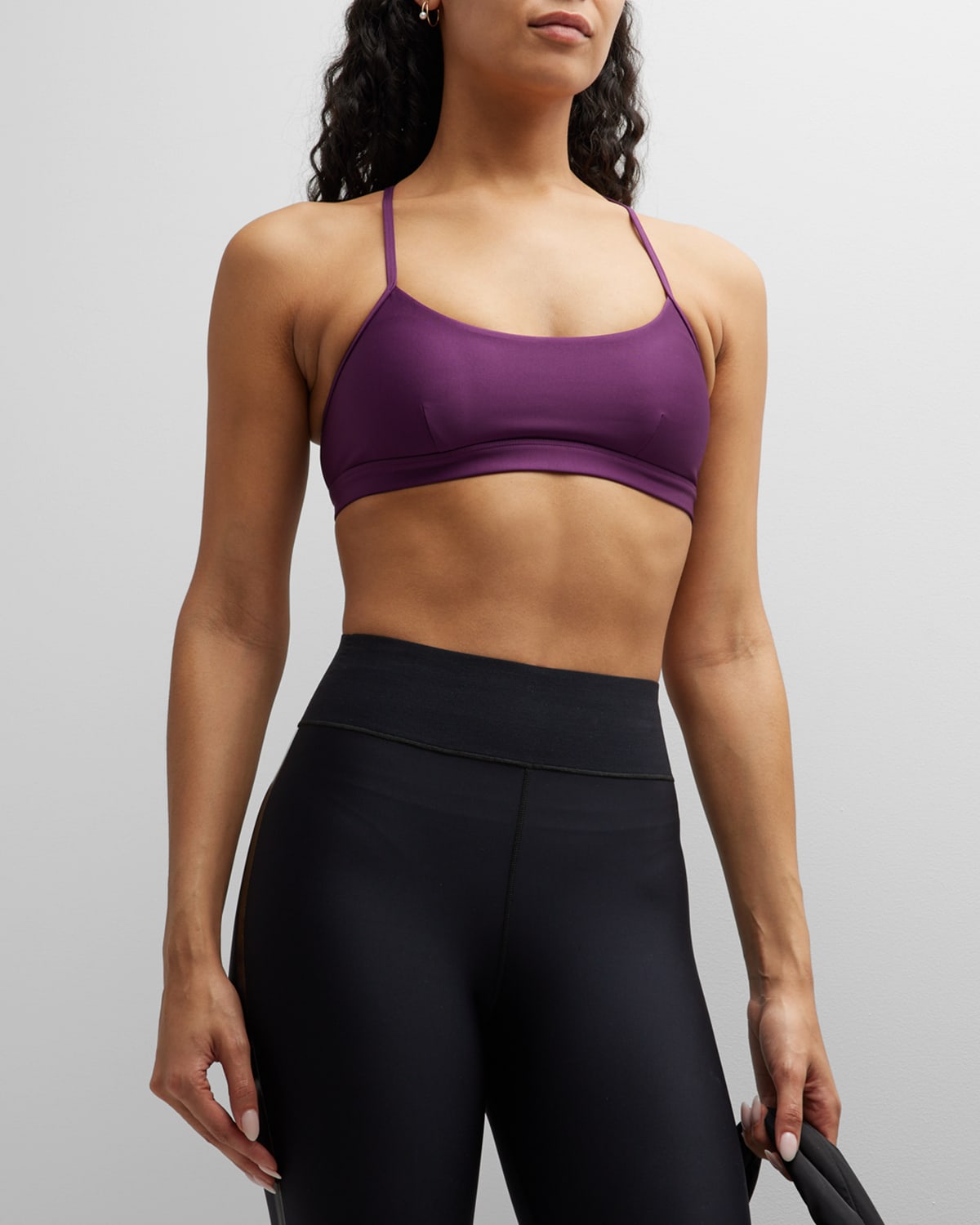 Alo Yoga Airlift Intrigue Sports Bra In Limestone