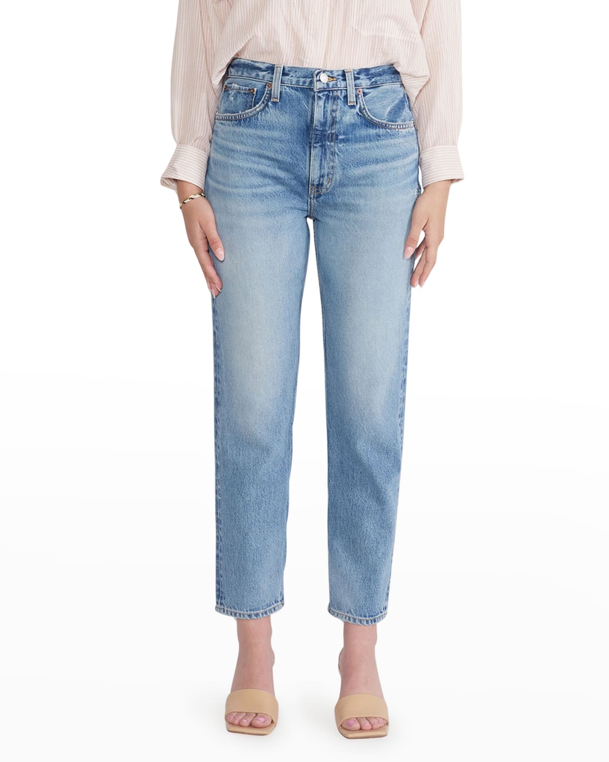 ETICA Finn Slim Straight-Leg Organic Cotton Jeans