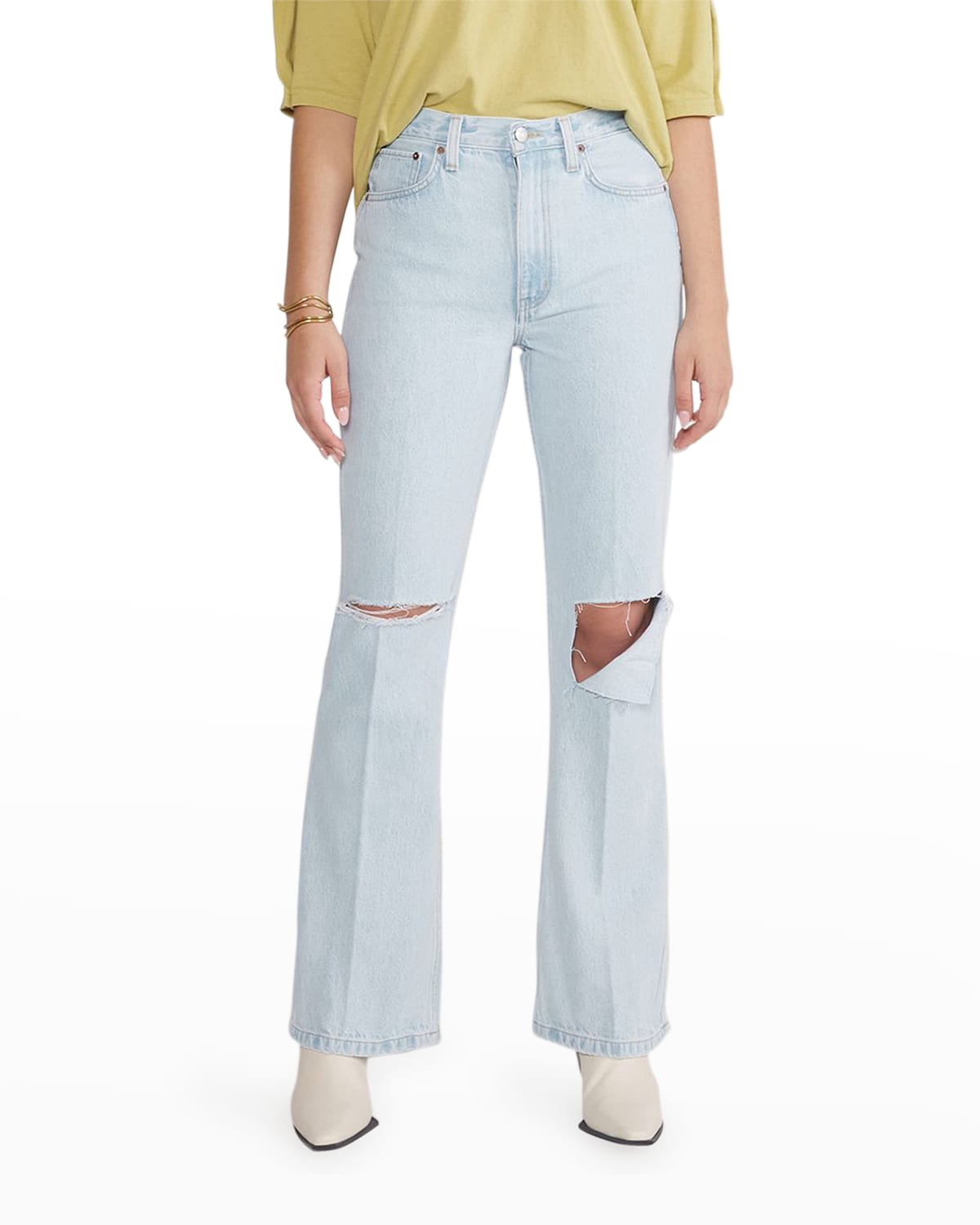 ETICA Sasha Modern Flare Jeans - Organic Denim