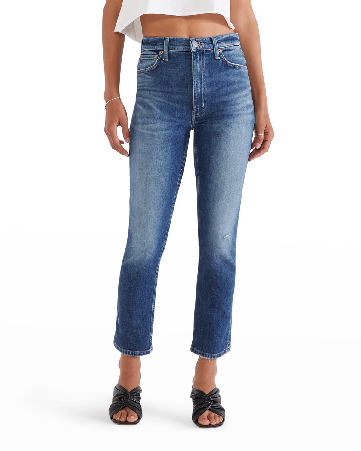 ETICA Scarlet Mid-Rise Slim Jeans - Organic Stretch Denim