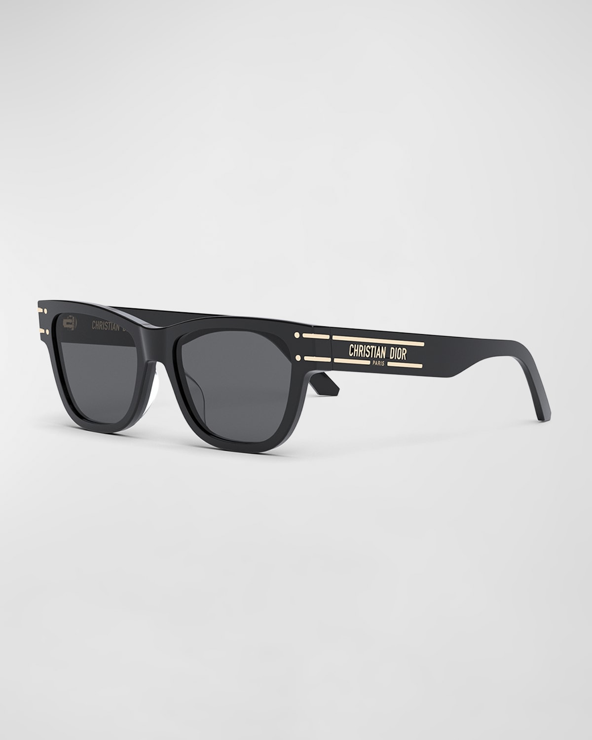 Dior Signature 54mm Rectangular Sunglasses In Black | ModeSens