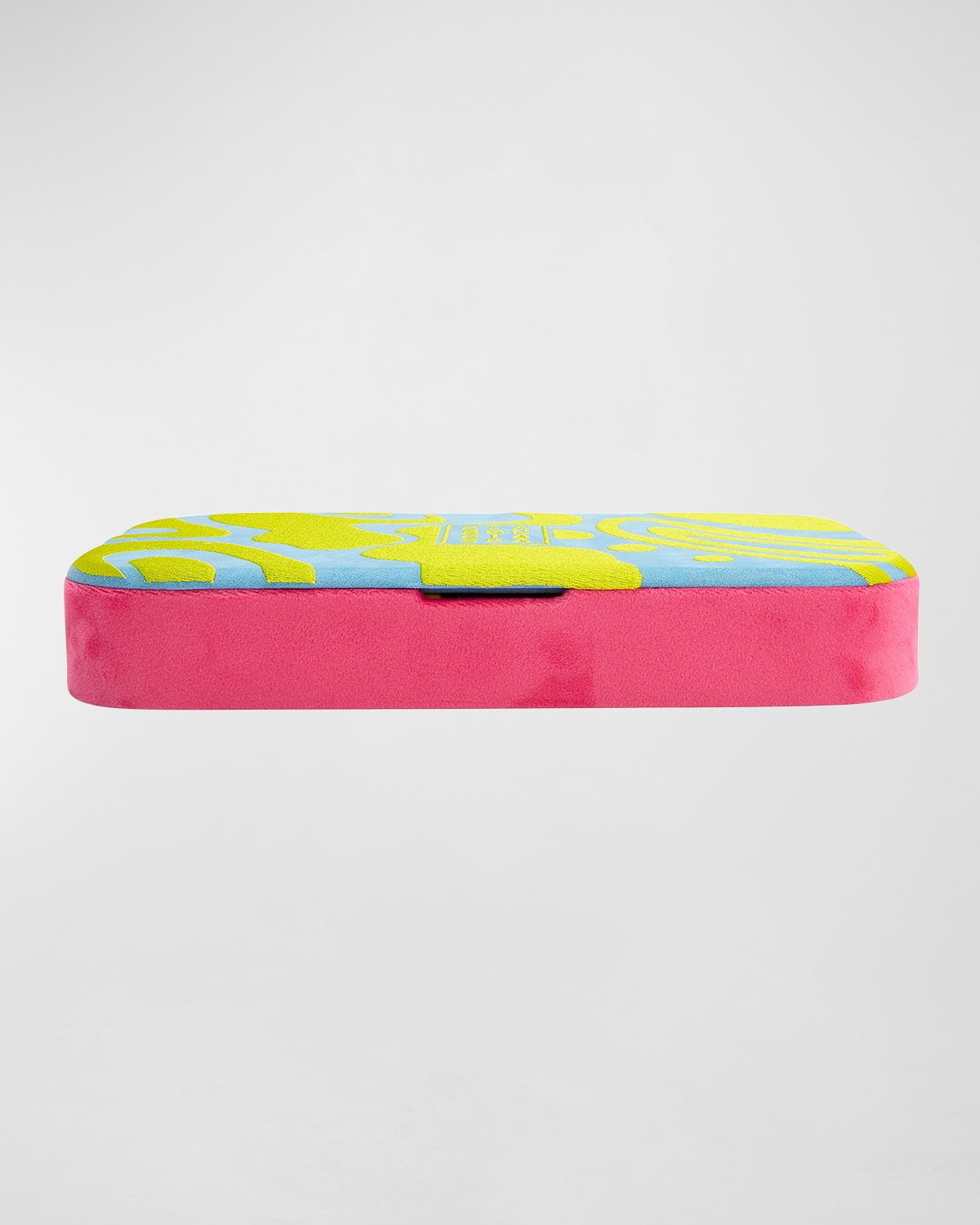 Shop Wolf X Bea Bongiasca Medium Tray In Blue/pink/yellow