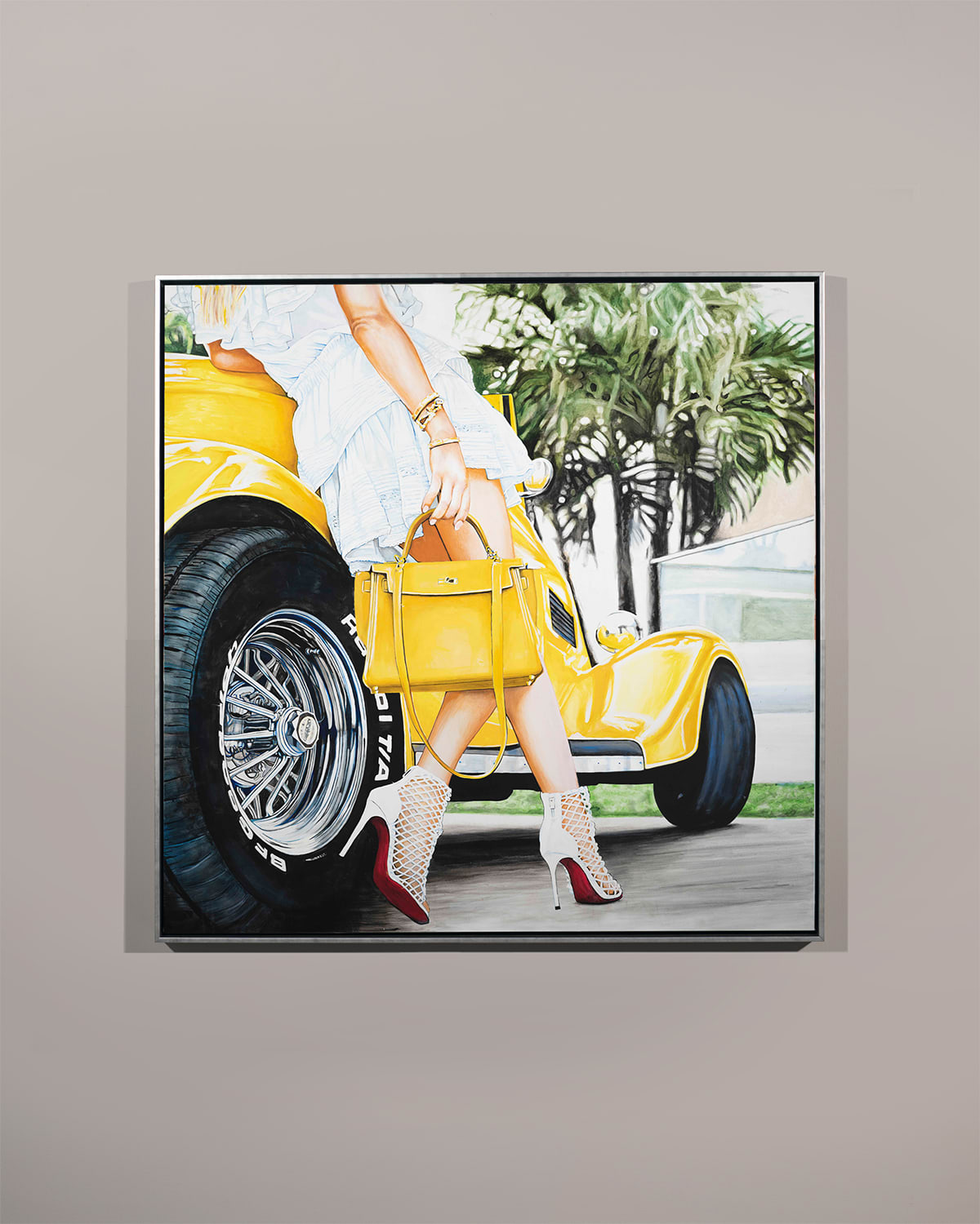 Rfa Fine Art Jessie's Girl' Wall Art On Canvas In Canvas