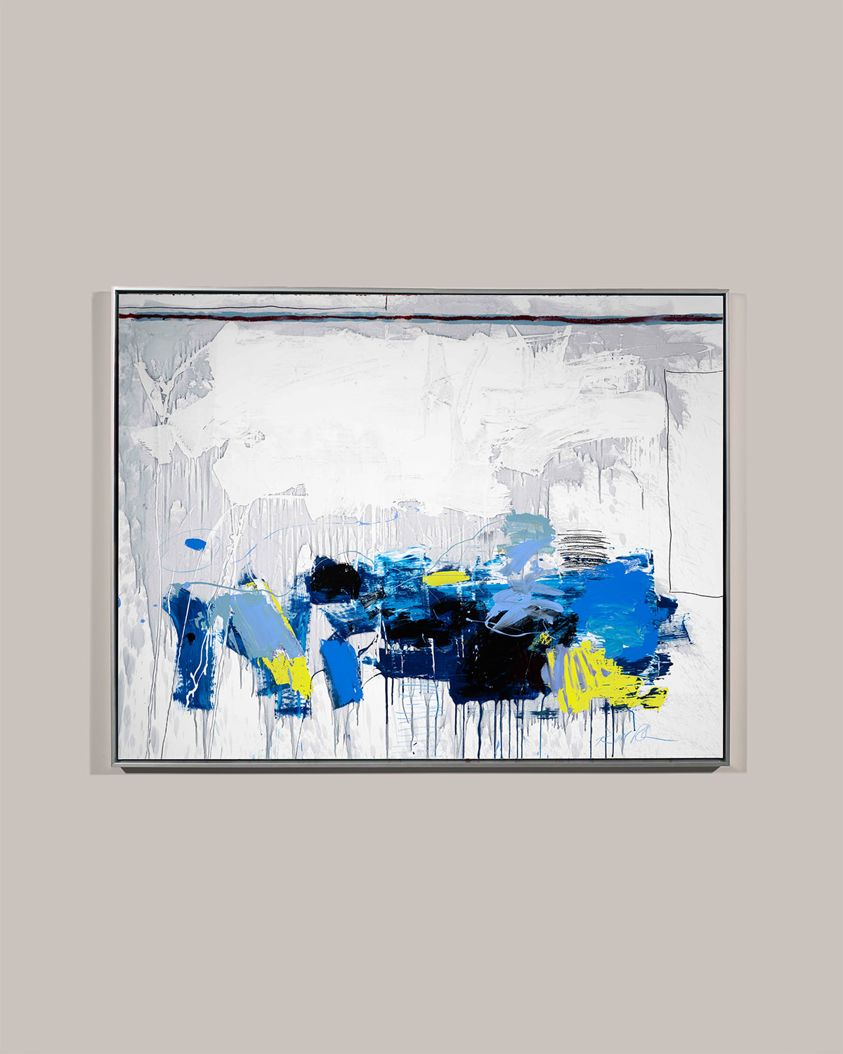 Shop Rfa Fine Art Splish Splash' Wall Art On Canvas In Paper