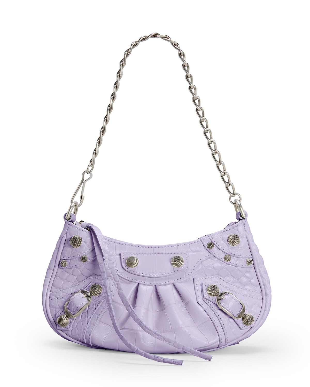 le cagole mini leather crossbody bag