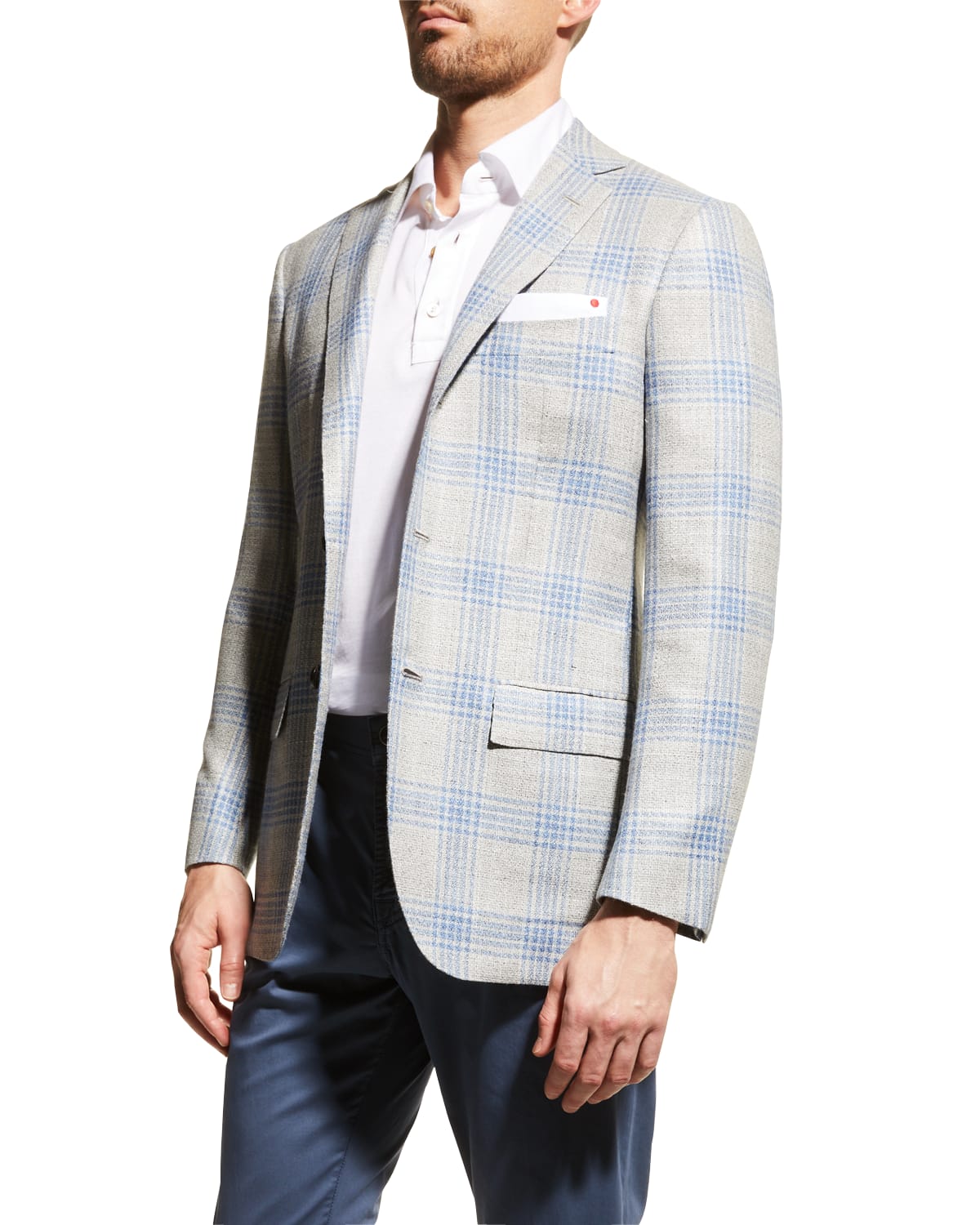 Kiton cashmere top sport coat