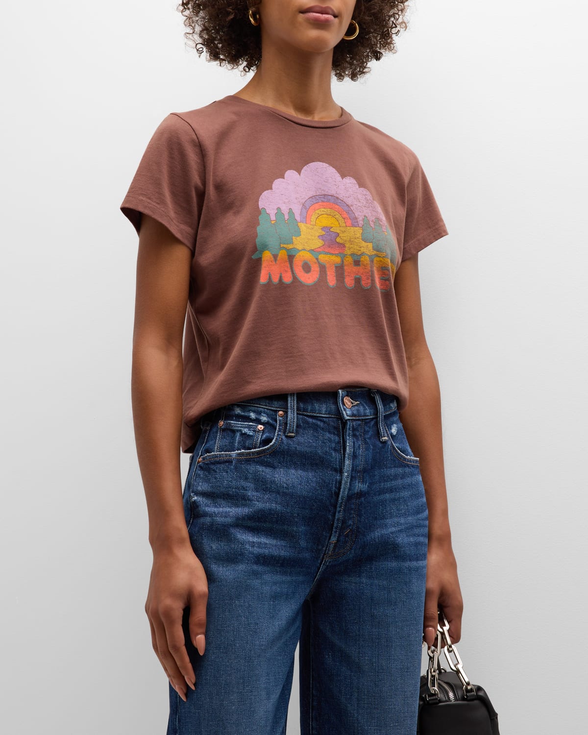 MOTHER THE BOXY GOODIE GOODIE T-SHIRT