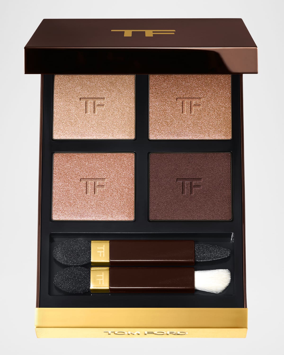 Tom Ford Eye Color Quad Creme Eyeshadow Palette In 02peach Glamour