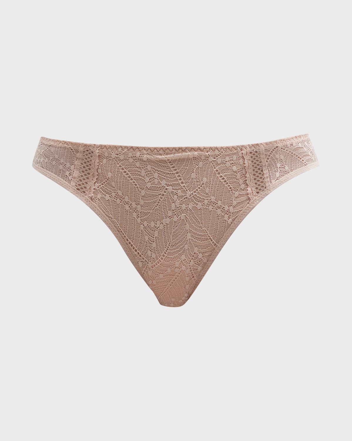 Shop Simone Perele Comete Bikini Brief In Pinky Sand