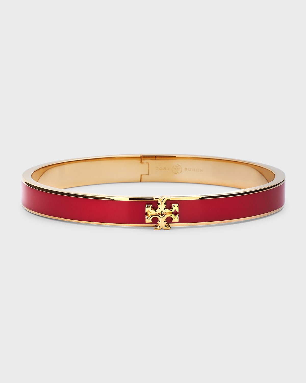 Tory Burch Women's Kira Goldtone & Enamel Bracelet In Gold Red