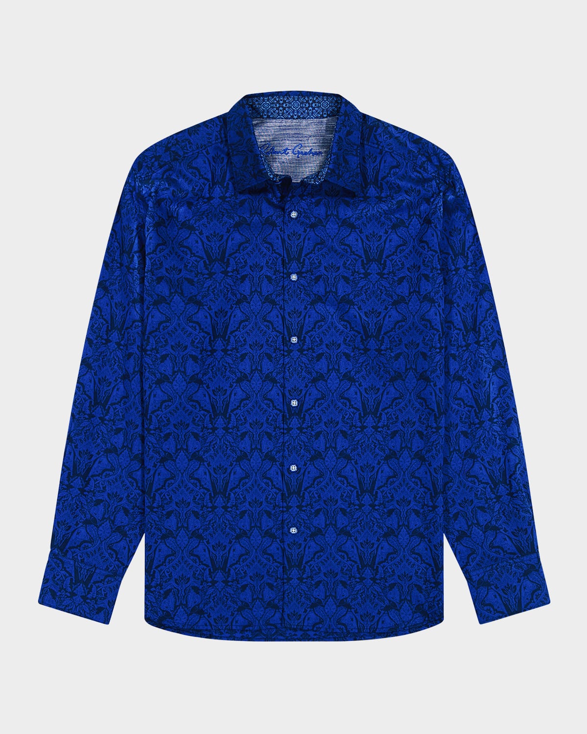 Men's Highland Stretch Cotton Jacquard Sport Shirt