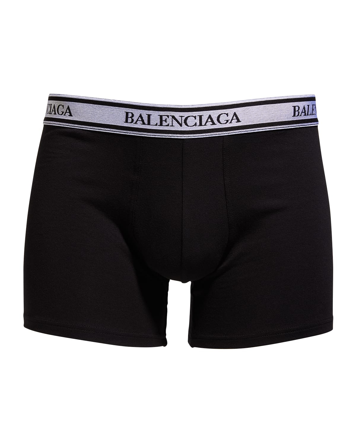 Balenciaga Men's Cotton-Stretch Logo Boxer Brief | Smart Closet