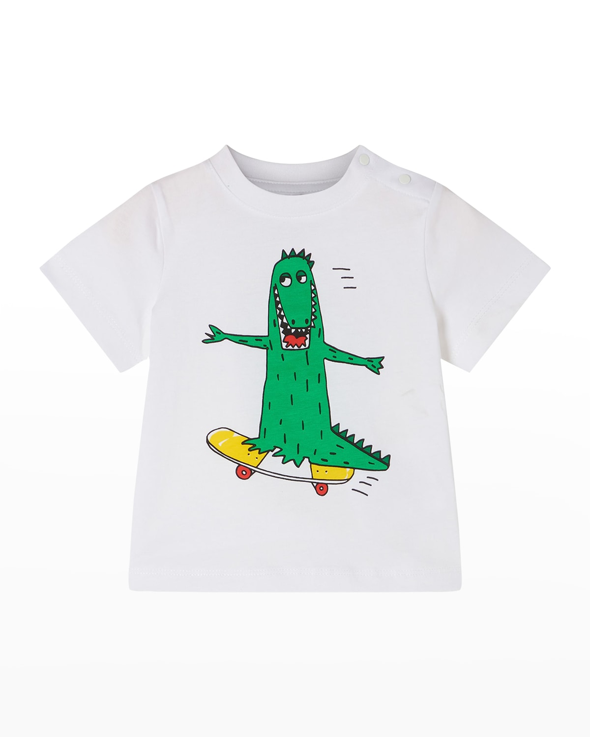 Boy's Crocodile Graphic-Print Jersey Tee, Size 6M-36M