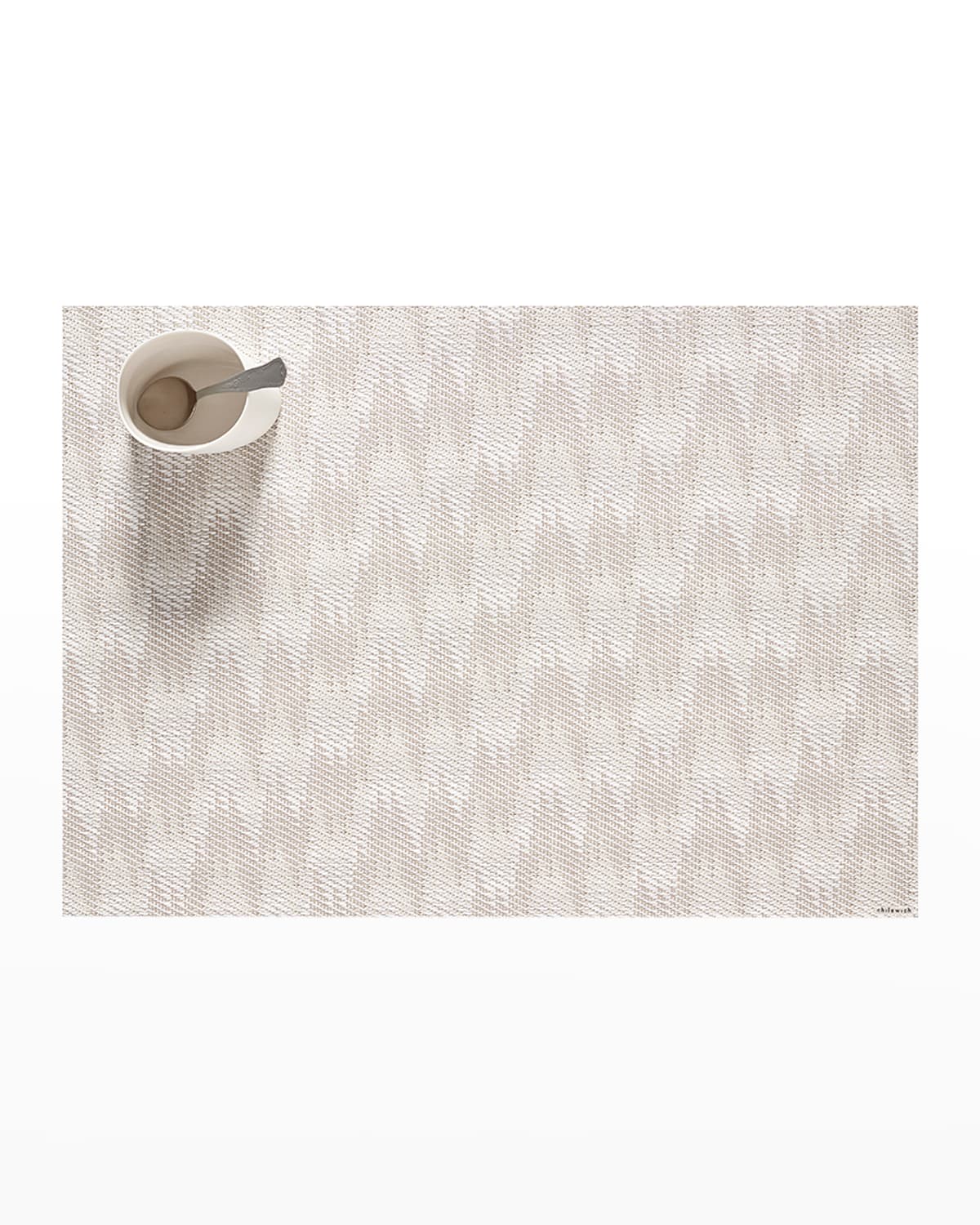 Shop Chilewich Flare Placemat, 14" X 19" In Pumice
