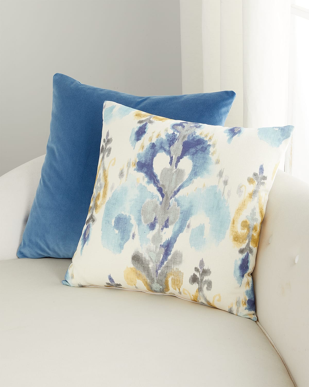 Eastern Accents Aoki Decorative Pillow In Azure ModeSens