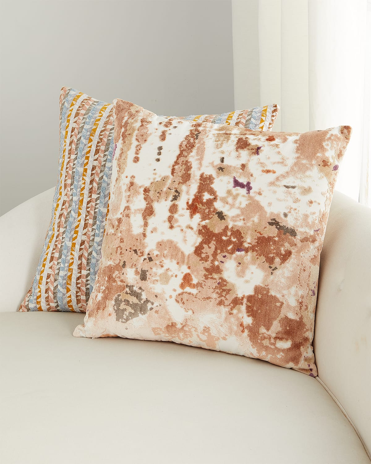 Eastern Accents Hawley Textured Decorative Pillow In Multicolor