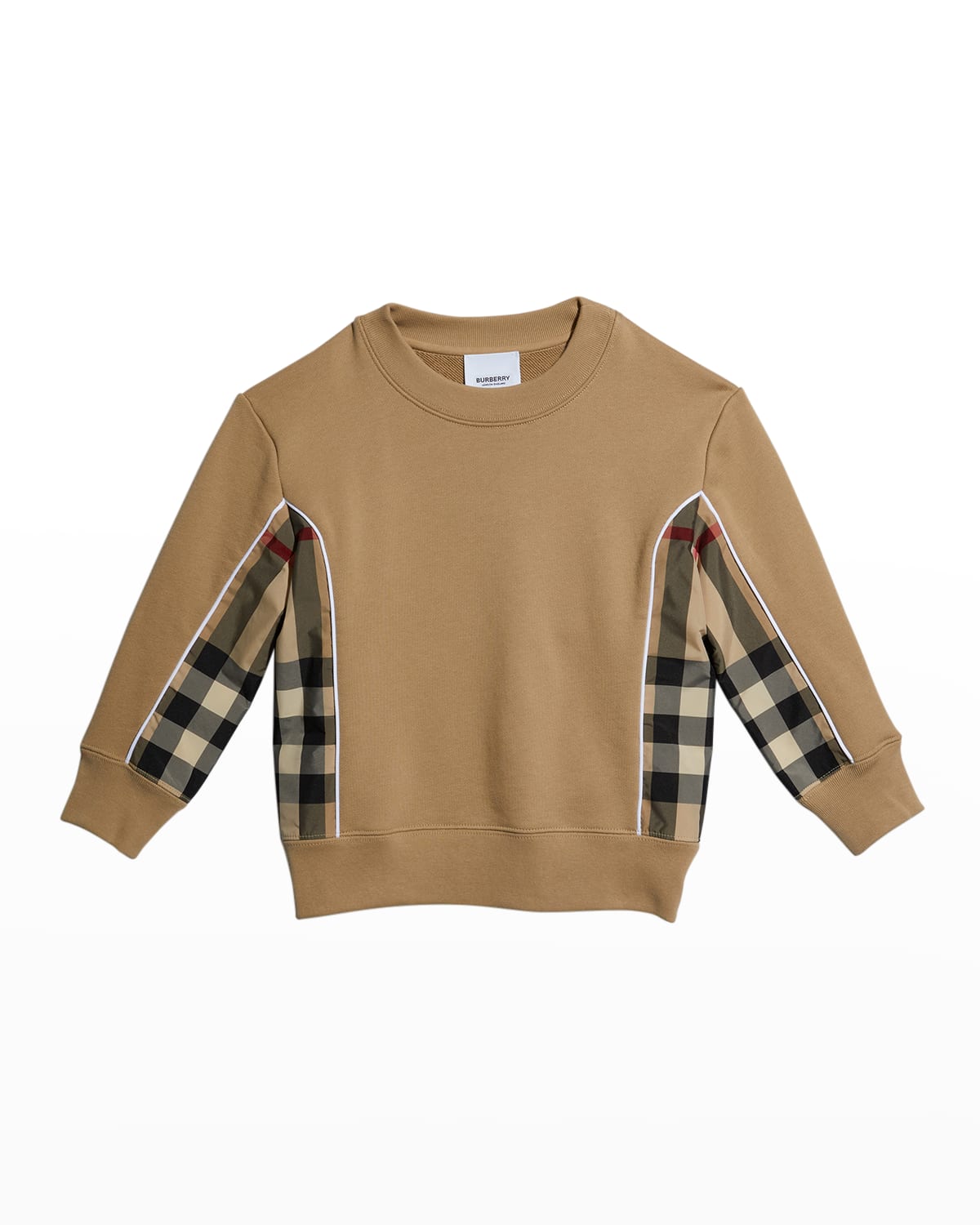 Boy's Graham Check Sweater, Size 3-14