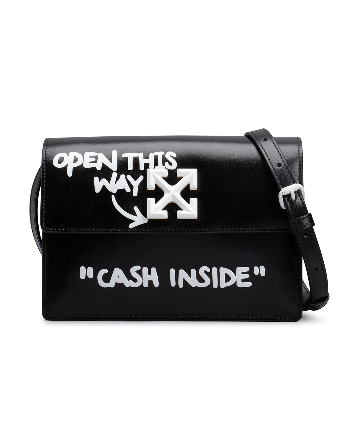 Off-White Jitney Cash Inside Crossbody Bag