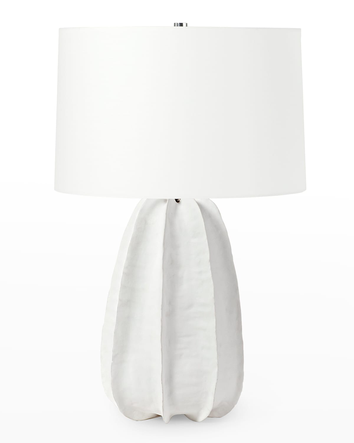Shop Palecek Keiko White Table Lamp In Multi