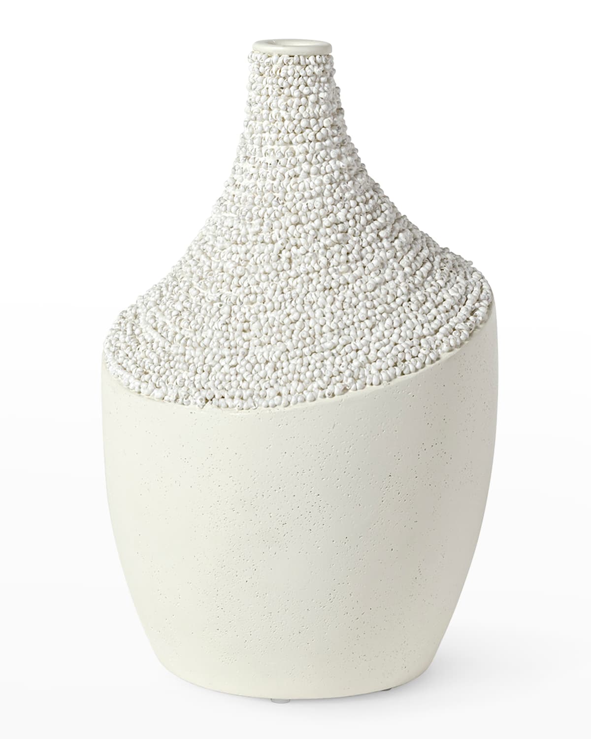 Shop Palecek Gemma Large Vase In White